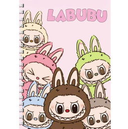 Labubu Monster Friends Spiral Notebook