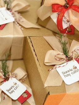 Envoltura personalizada en Caja Kraft
