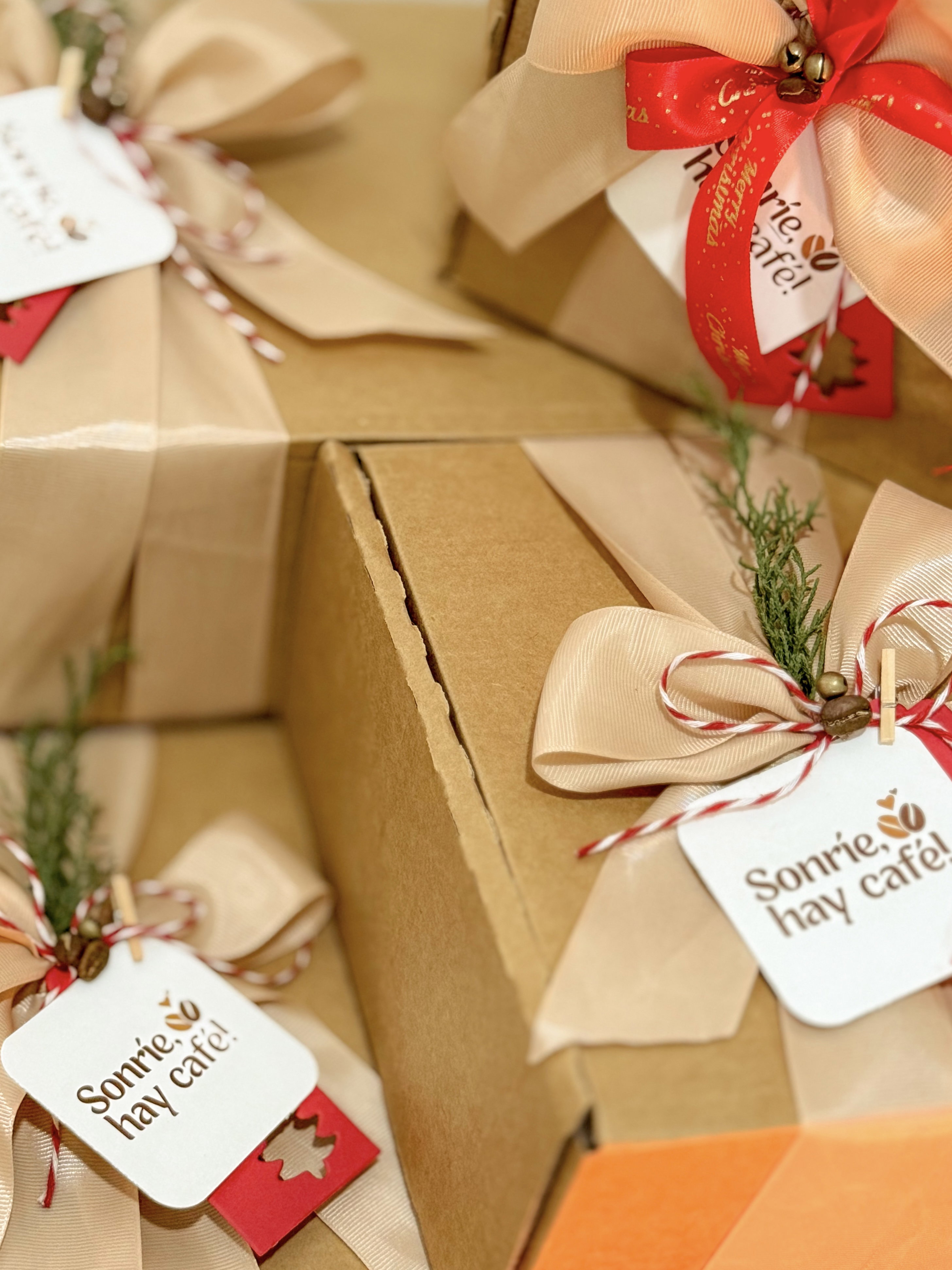 Envoltura personalizada en Caja Kraft