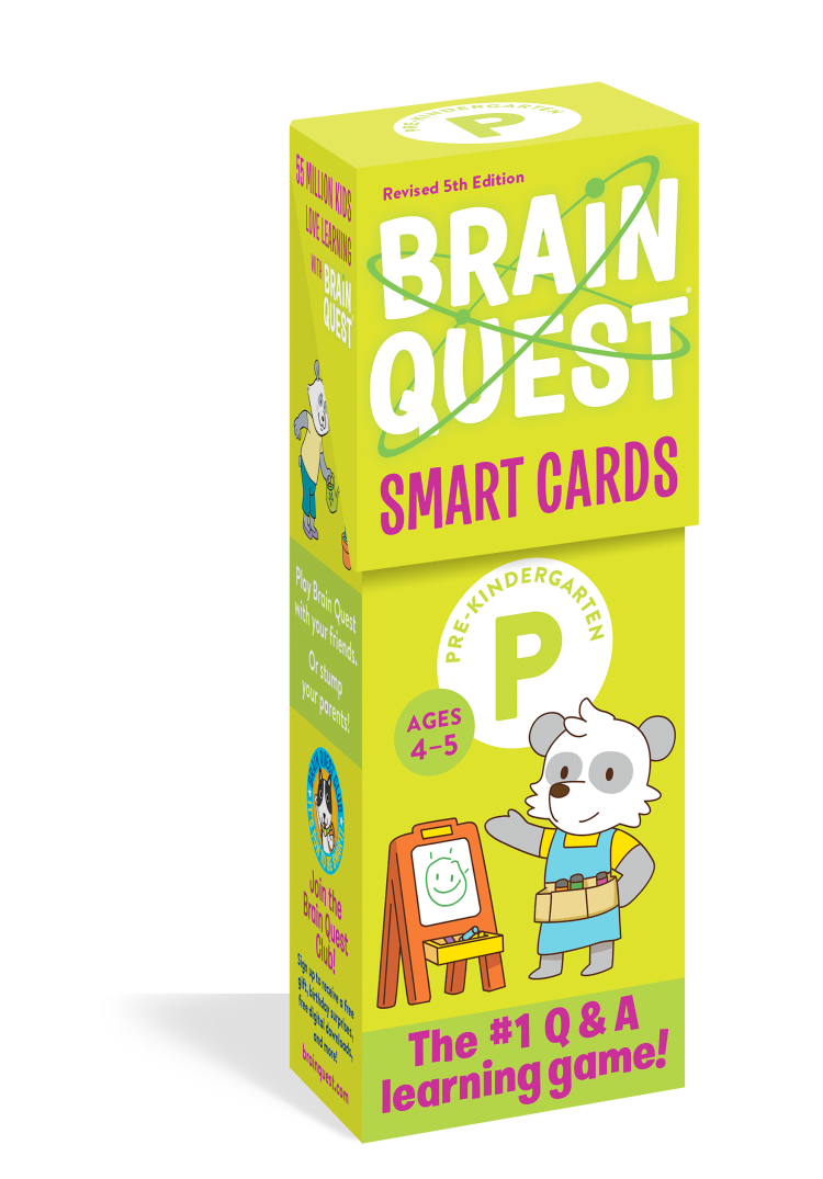 Brain Quest Pre-Kindergarten Smart Cards Revised 5th Edition_0