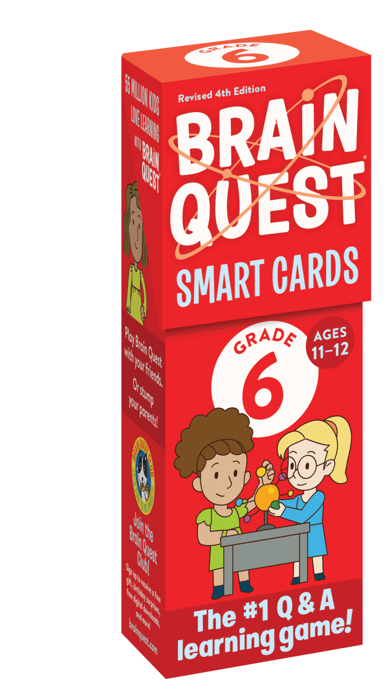 Brain Quest 6th Grade Smart Cards Revised 4th Edition_0
