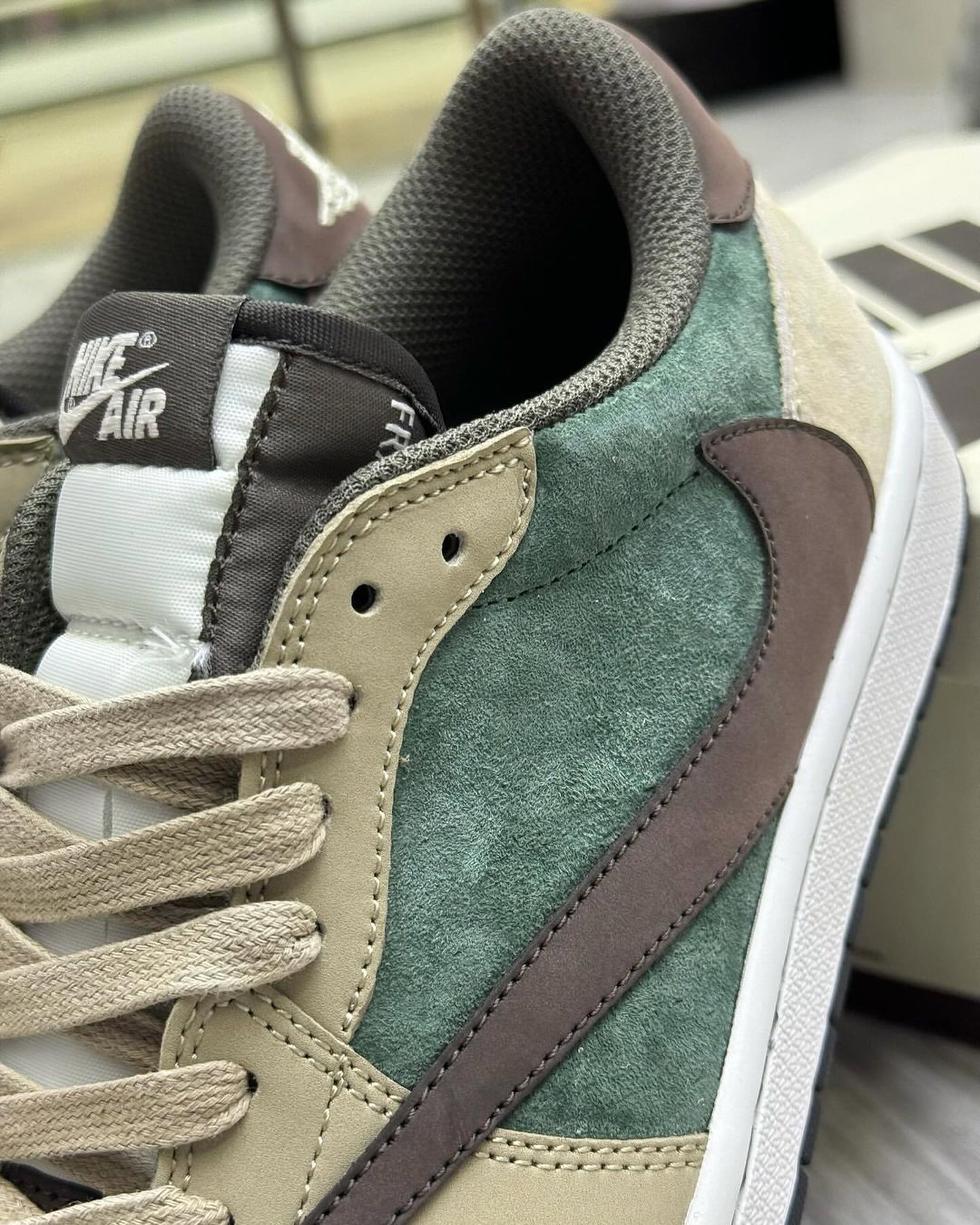Air Jordan 1 Low x Travis Scott “Olive” 🫒🤎_3