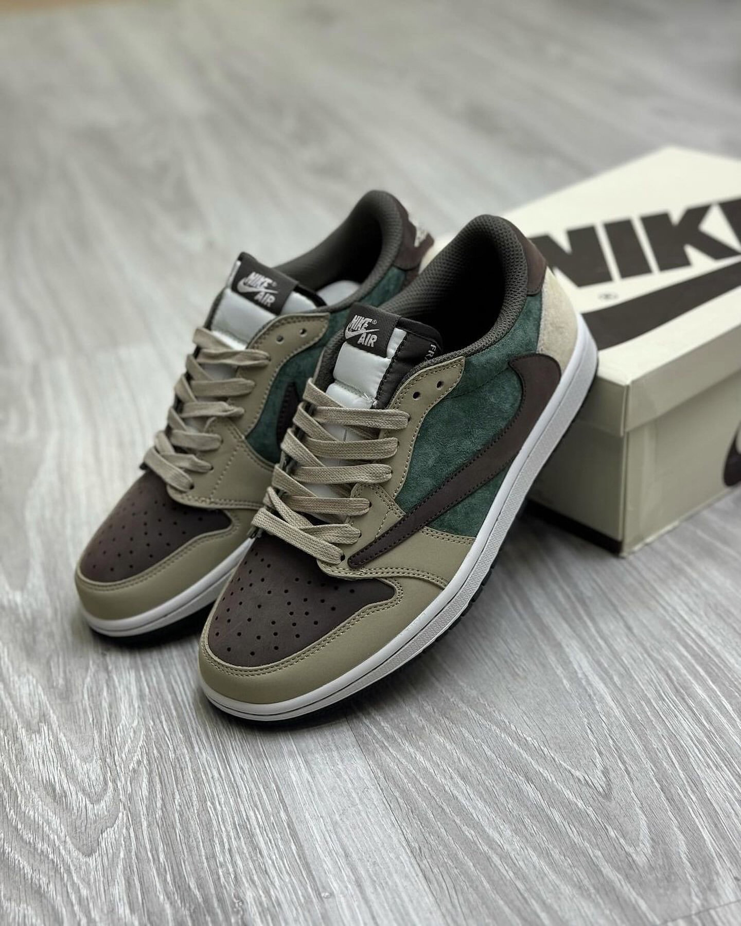 Air Jordan 1 Low x Travis Scott “Olive” 🫒🤎_0