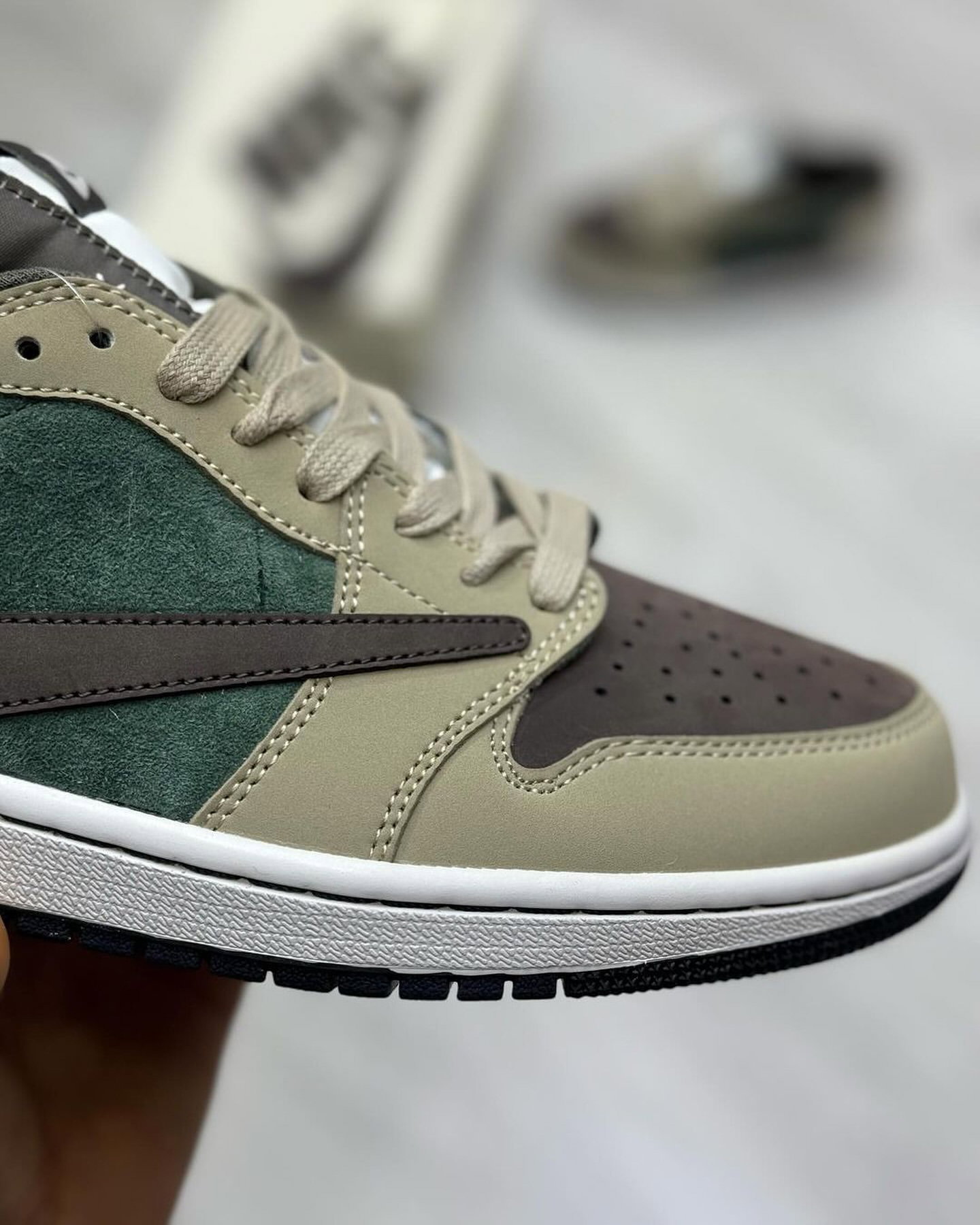 Air Jordan 1 Low x Travis Scott “Olive” 🫒🤎_5