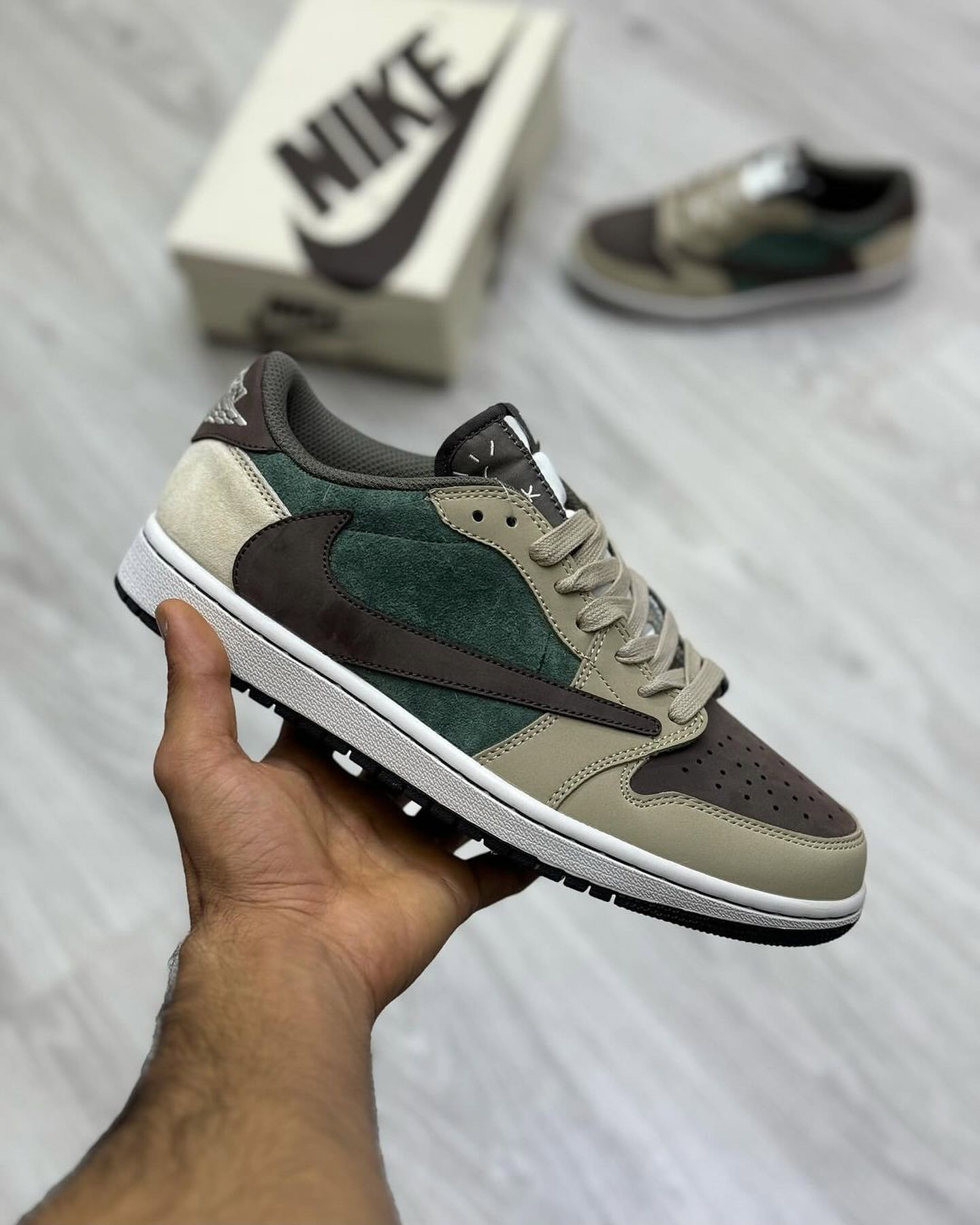 Air Jordan 1 Low x Travis Scott “Olive” 🫒🤎_1