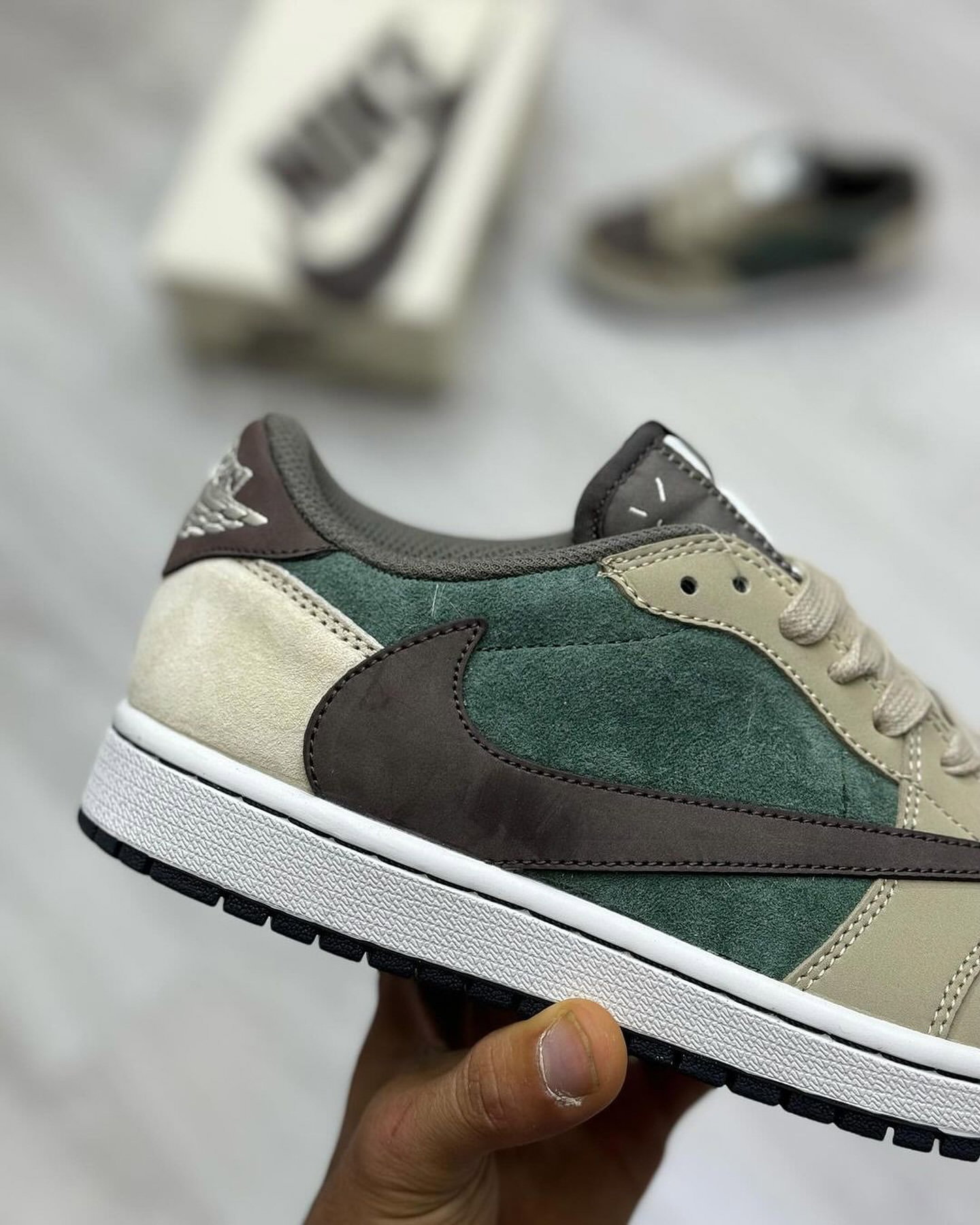 Air Jordan 1 Low x Travis Scott “Olive” 🫒🤎_6