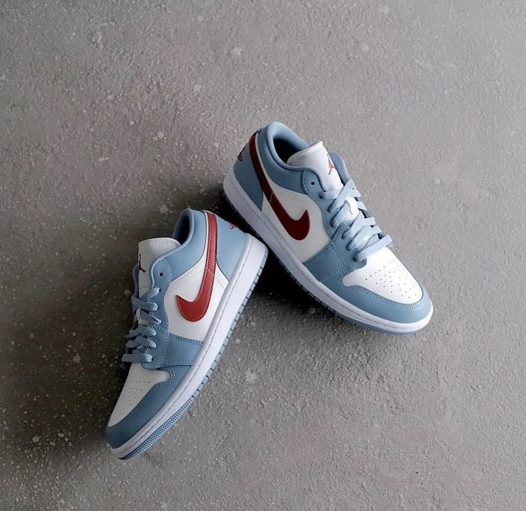 Air Jordan 1 Low “Blue Whisper” 💙🤍