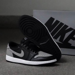 Air Jordan 1 Low “Shadow Leather” ⚫️🤍