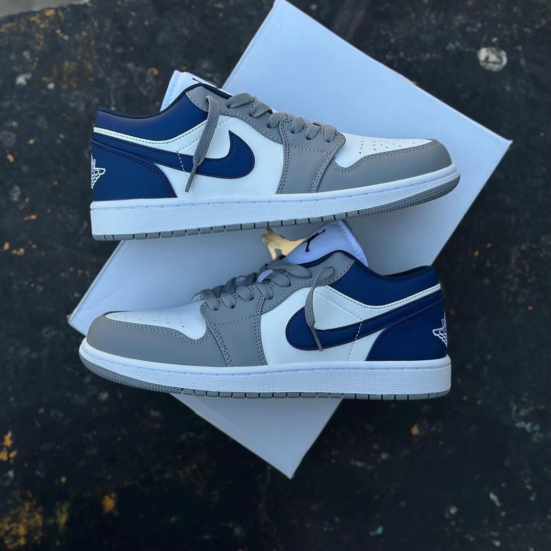Air Jordan 1 Low “True Blue” 💙🤍_1