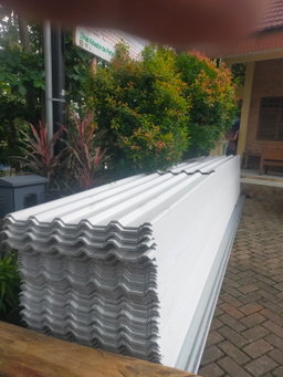 Atap Alderon 830 10mm double layer upvc