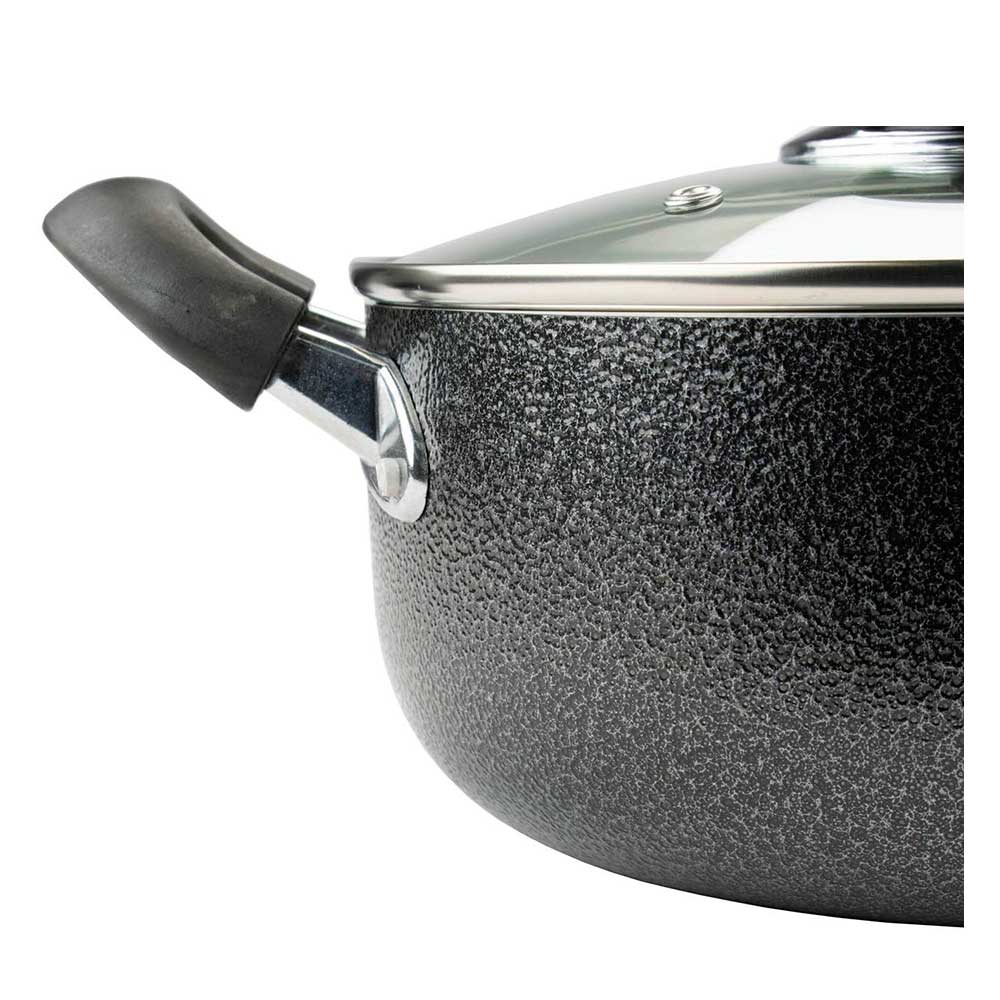 Brentwood BPS-207G 7-Piece Non-Stick Aluminum Cookware Set, Granite _7