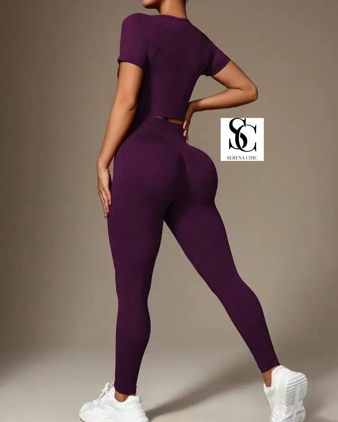 Deportivo 2 Piezas Morado