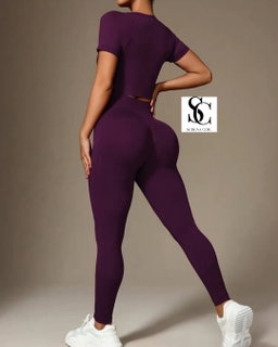 Deportivo 2 Piezas Morado