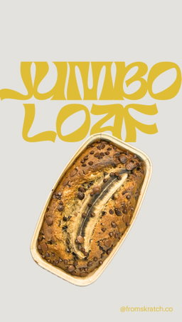 Banana Loaf with Chocolate Chunks