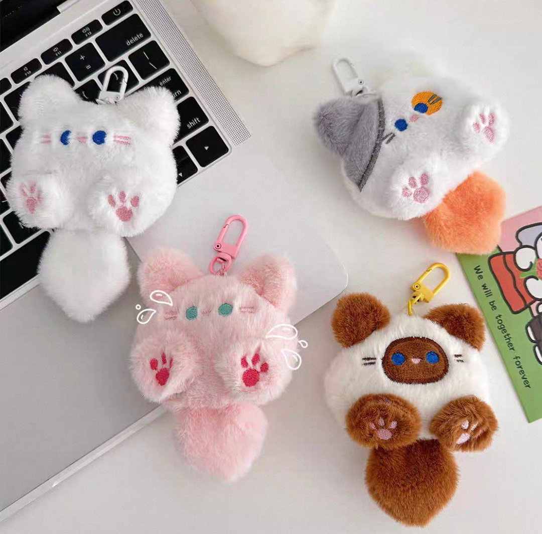 Bubble Cat Keychains
