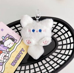 Bubble Cat Keychains