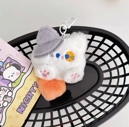 Bubble Cat Keychains