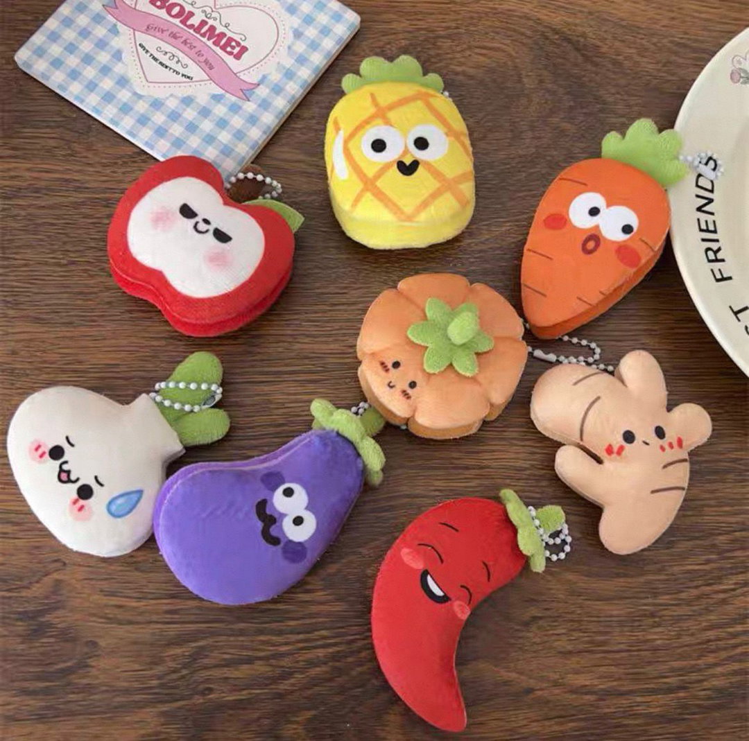 Fruits & Vegetable Keychains