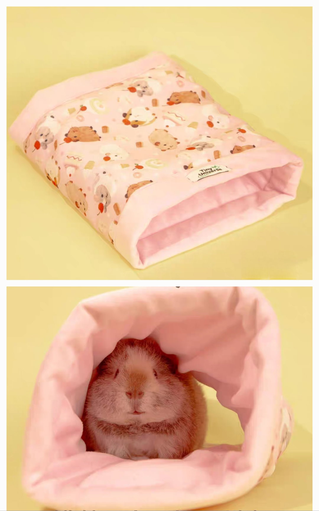 Guinea pig fleece tunnel