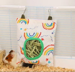 Rainbow hay bag