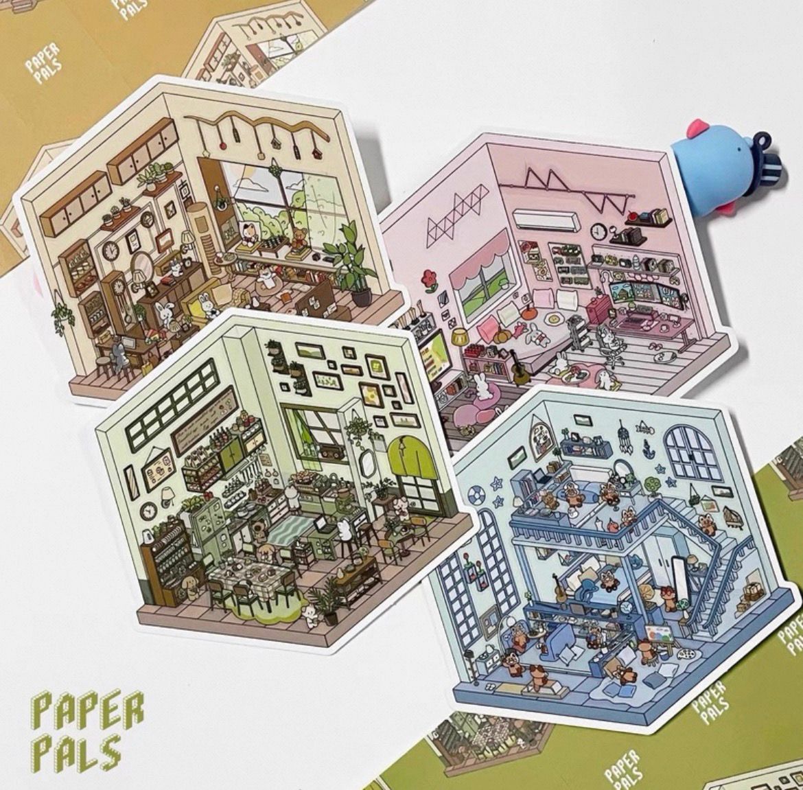 Pastel Room Decor Sticker Kit_0