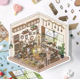 Pastel Room Decor Sticker Kit