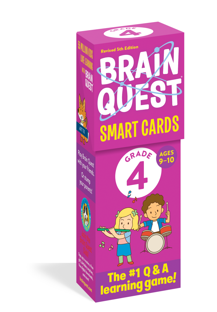 Brain Quest 4th Grade Smart Cards Revised 5th Edition_0