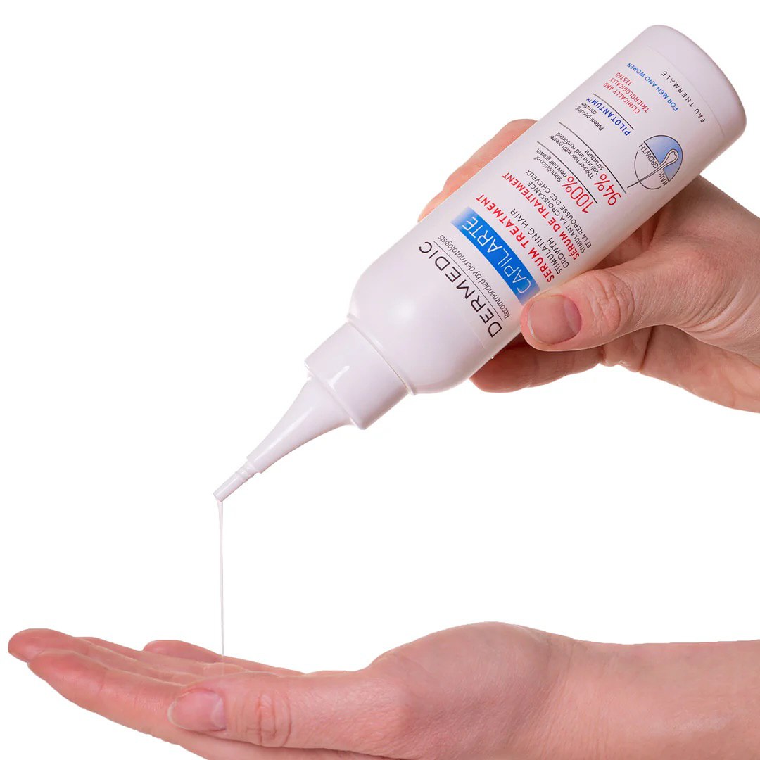 DERMEDIC CAPILARTE STIMULATING HAIR GROWTH SHAMPOO AND SERUM 150 + 300 ML | ديرمديك شامبو وسيروم مضاد لتساقط الشعر - 300 + 150 مل_2
