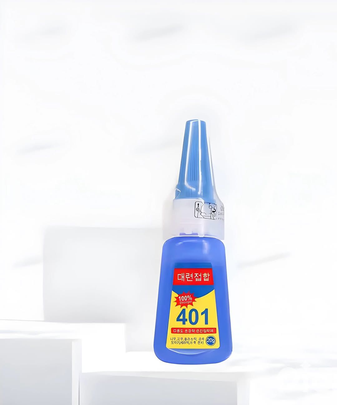Mighty Instant Glue Fix Fast Adhesive Stronger Super Glue Multi-Purpose Nail Art Handmade Wood 401 super glue 20g ‎صمغ أظافر 401 متعدد الوظائف