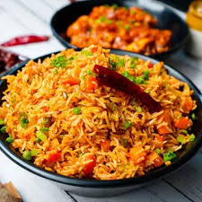 Schezwan Fried rice Chicken