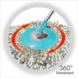 AuraClean Pro 360° Spin Magic Mop System