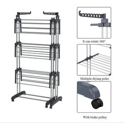 Heavy Duty Double Side Clothes Drying Rack