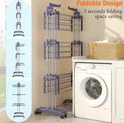 Heavy Duty Double Side Clothes Drying Rack