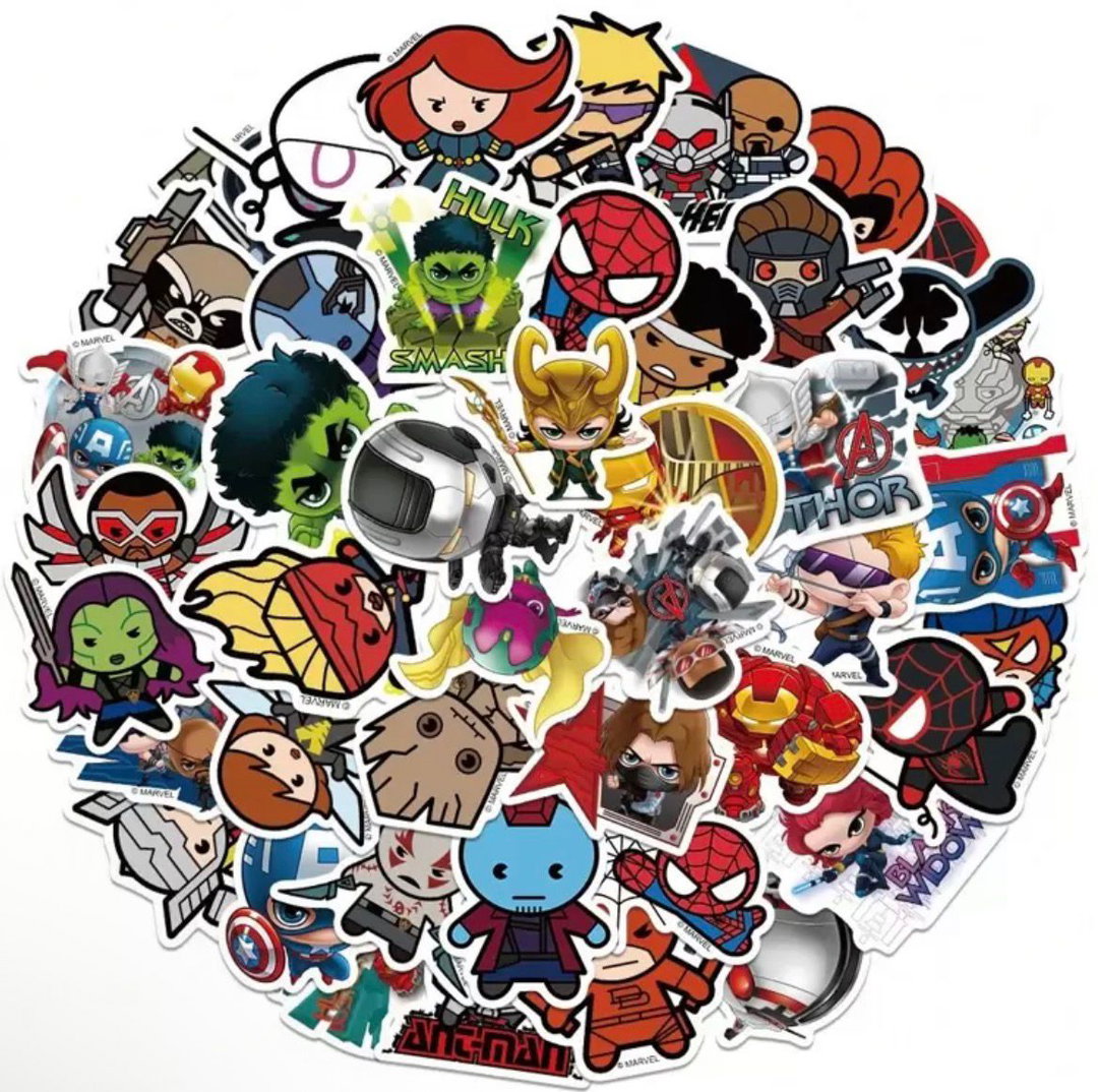 Chibi Marvel Stickers