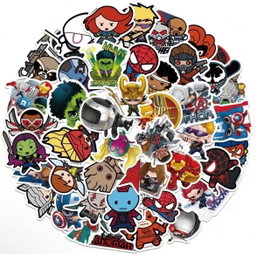 Chibi Marvel Stickers