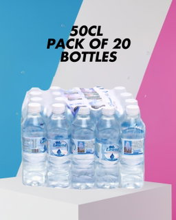 Lasena Natural Alkaline Water - 50CL Pack Of 20 Bottles