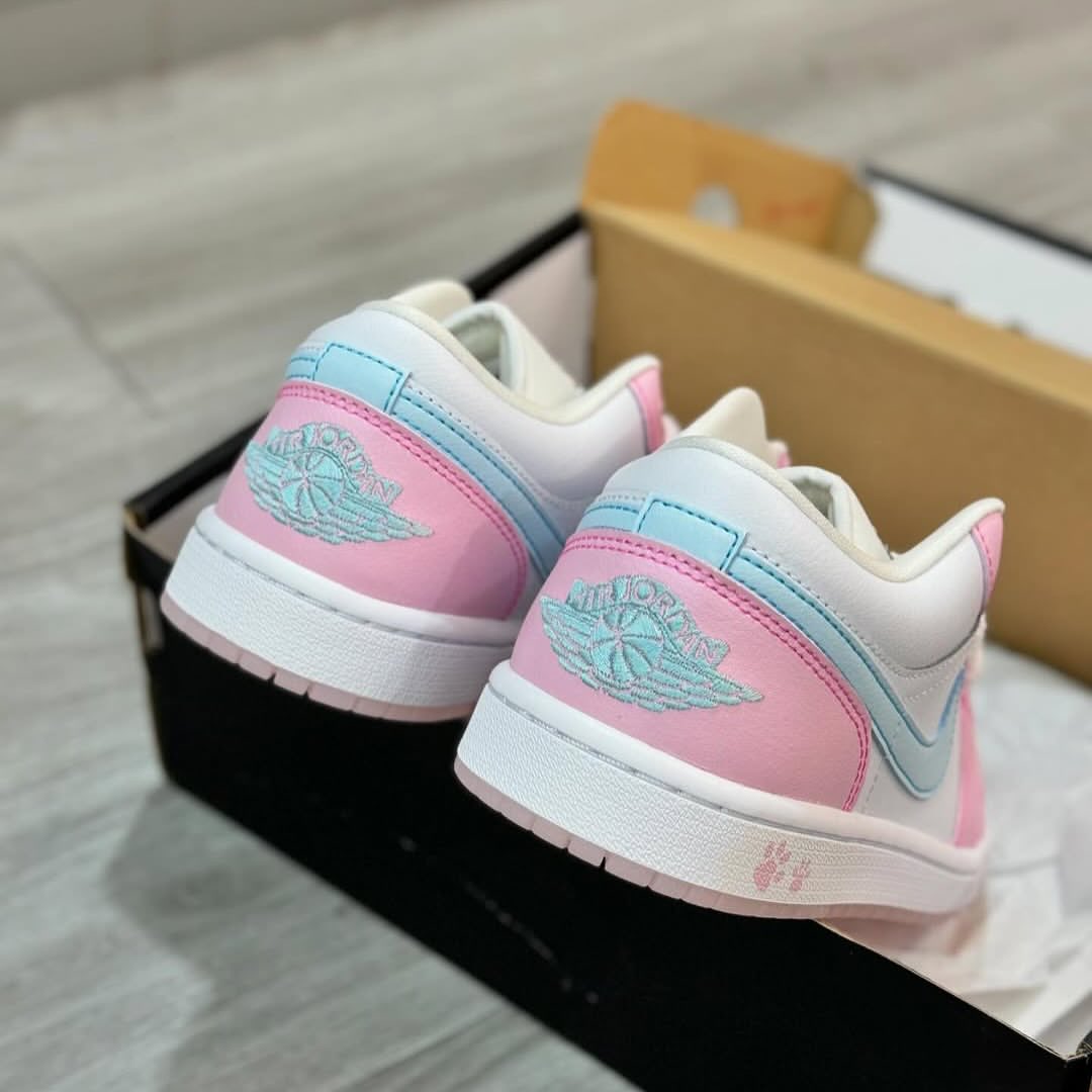 Air Jordan 1 Low “Pink Paw Print” 🎀🌸_3