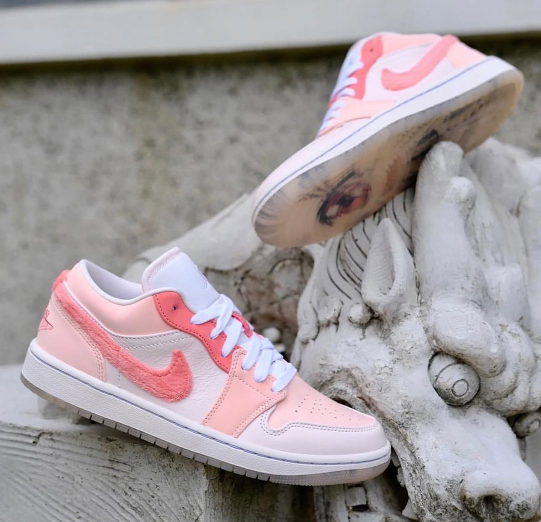 Air Jordan 1 Low “Mighty Swooshers Pink” 🌸🎀