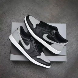 Air Jordan 1 Low “Shadow Leather” ⚫️🤍
