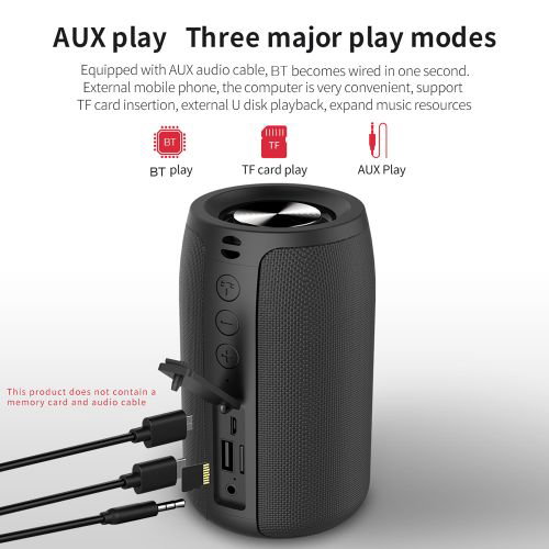 Zealot S32 Portable Wireless Bluetooth Speaker 5W Subwoofer_1