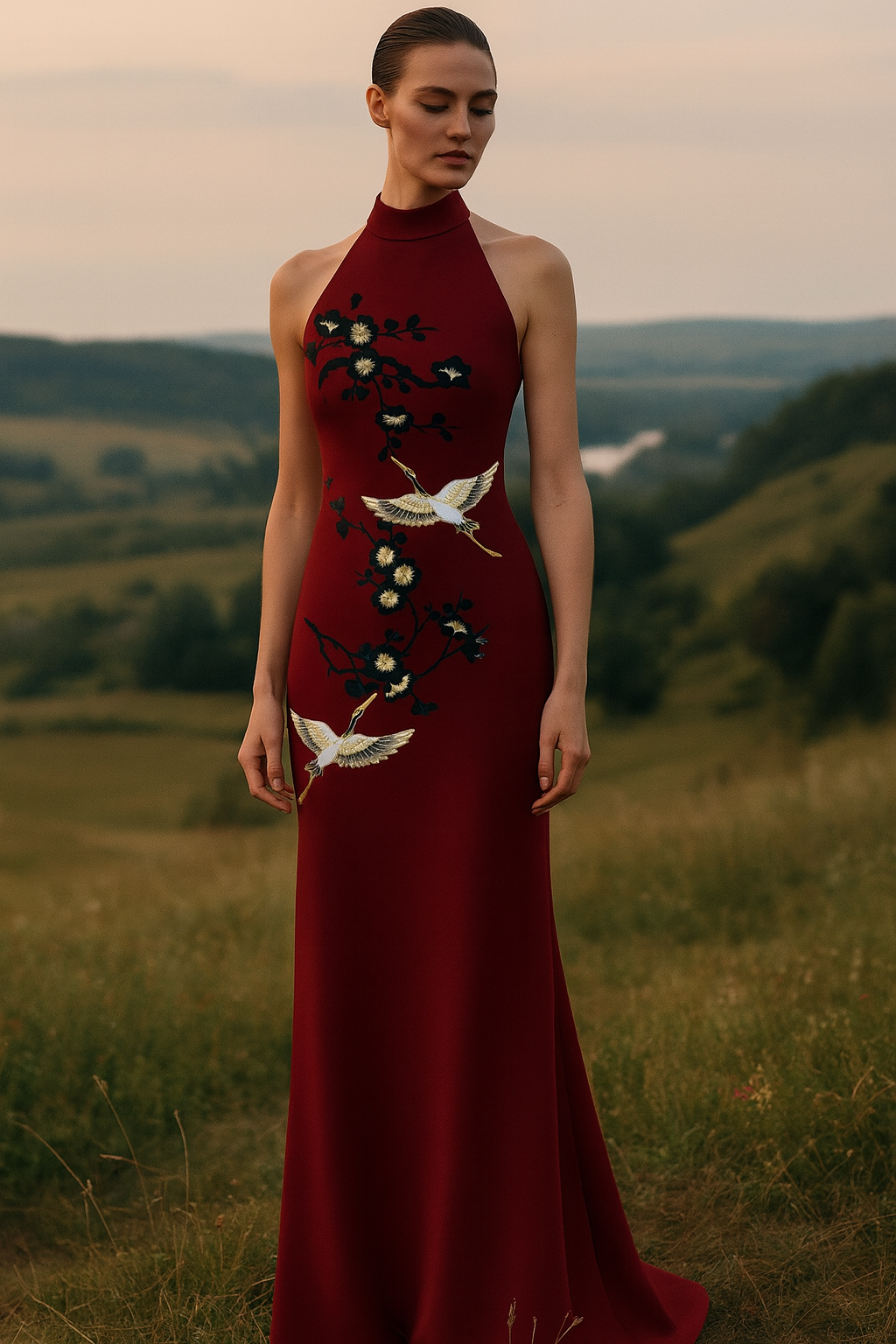 BLOSSOMS HALTER  _2