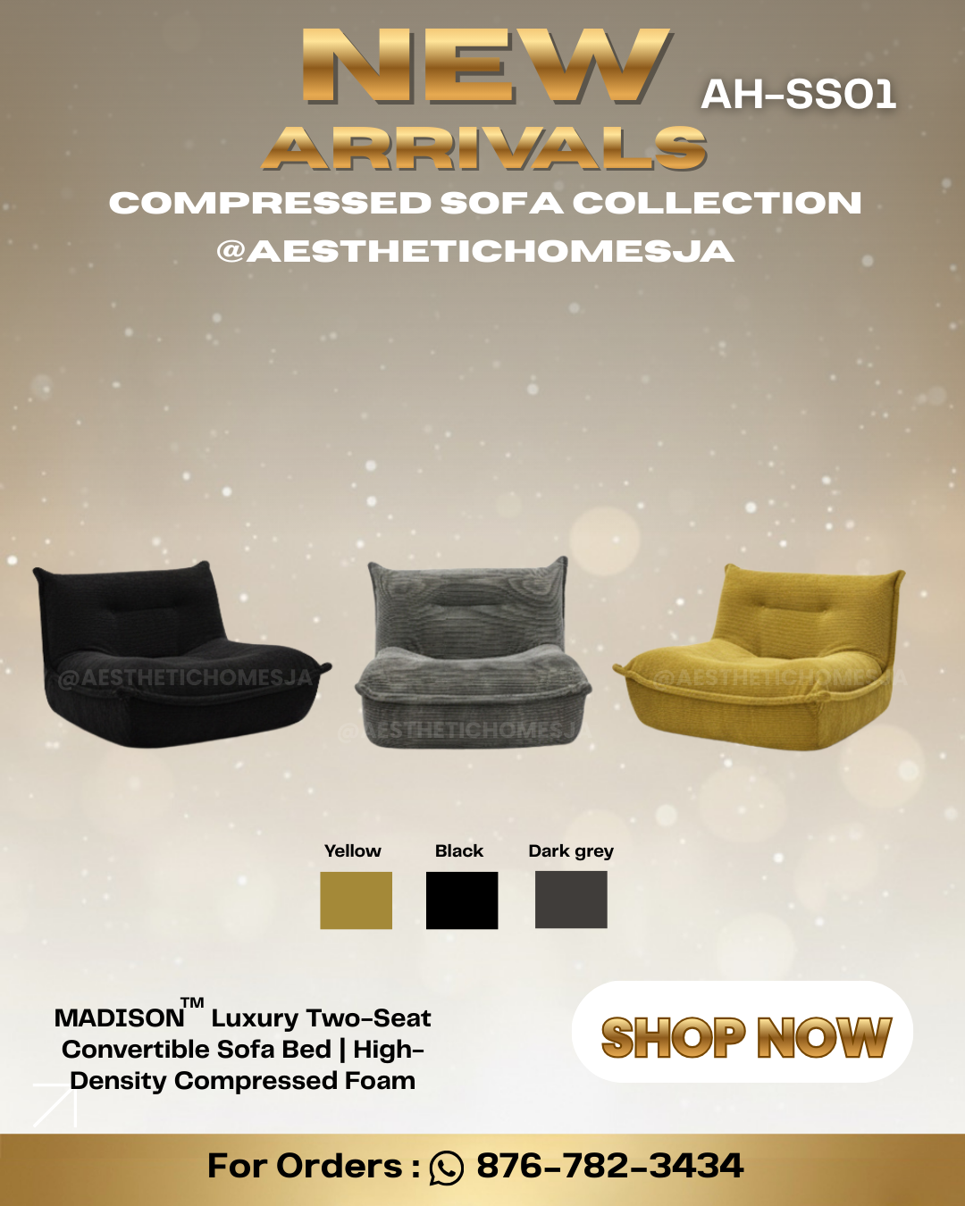 The Loft™ Armless Foam Floor Chair Sofa for Living Room & Bedroom_4