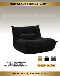 The Loft™ Armless Foam Floor Chair Sofa for Living Room & Bedroom