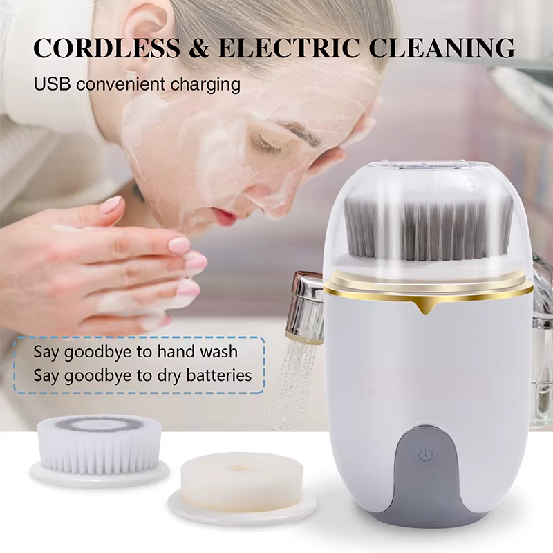 Electric face Cleanser Rechargeable _0