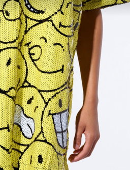 SEQUENCE SMILY OVERSIZED TOP
