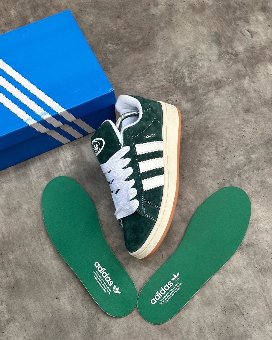 Adidas Campus 00s “Green / Cream” (Gum Outsole)_0