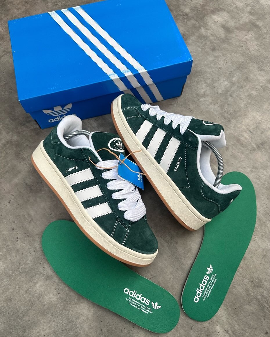 Adidas Campus 00s “Green / Cream” (Gum Outsole)_1