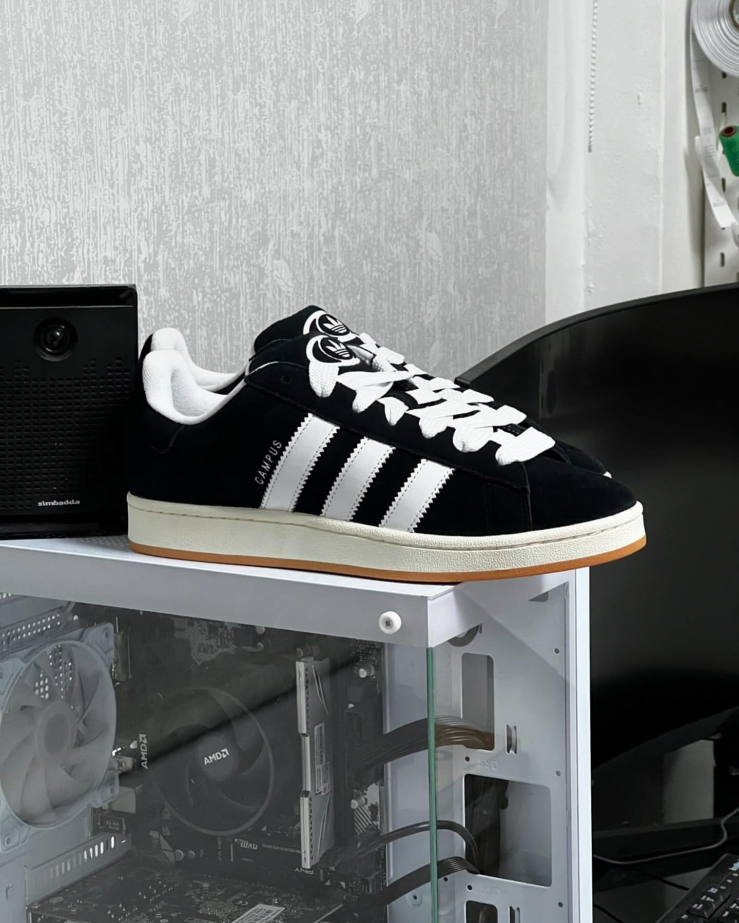 Adidas Campus 00s “Black / Cream” (Gum Outsole)_0