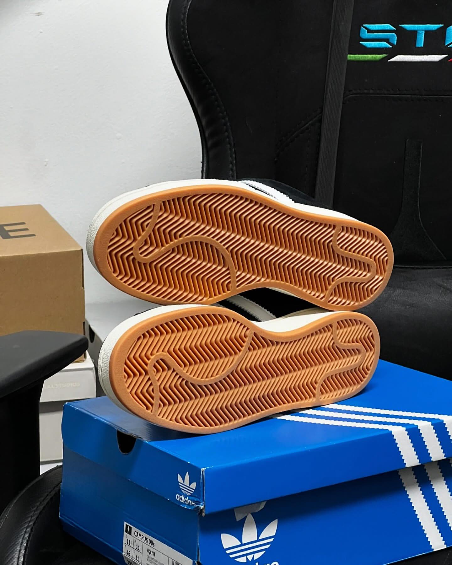 Adidas Campus 00s “Black / Cream” (Gum Outsole)_3