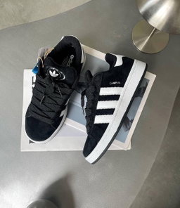 Adidas Campus 00s “Black / White” (Gum Outsole)